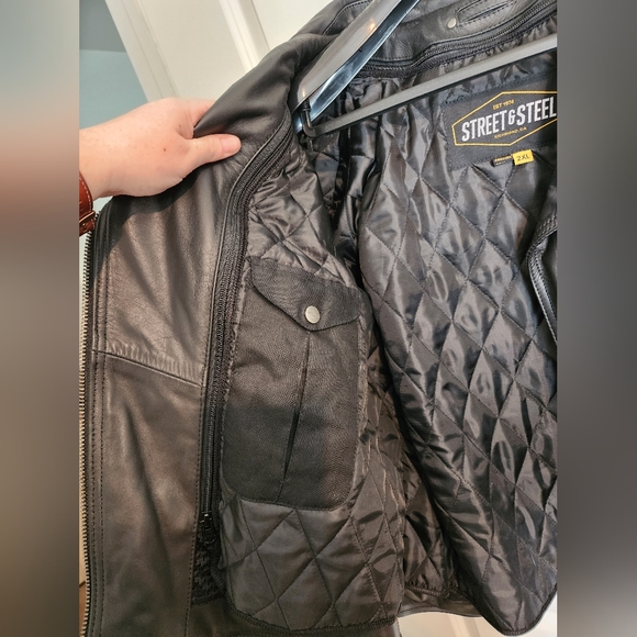Street & Steel Madison Women's Motorcycle Jacket 2XL NEW - Picture 7 of 16